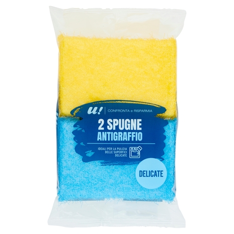 2 Spugne Antigraffio Delicate U! Confronta e Risparmia